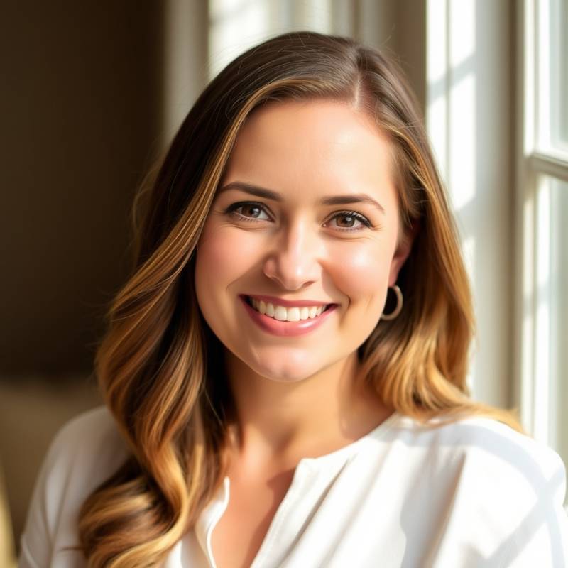 Olivia Wright, Senior Interior Designer at ArtSpace Interiors, smiling warmly.